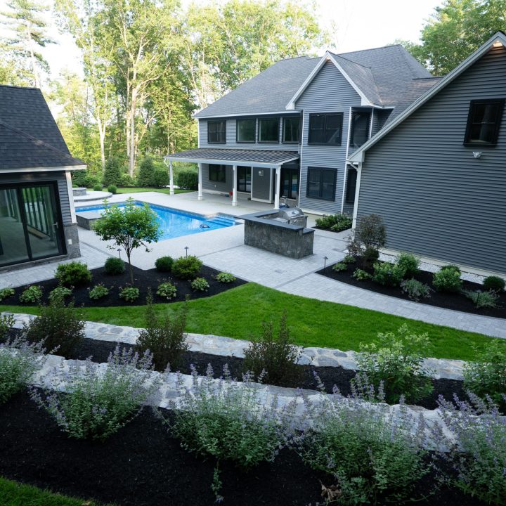 Services = Design - Build = replace outdoor living firepit picture with this one