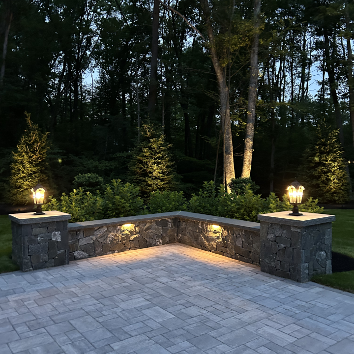 Services = Design - Build… use this photo next to “pools, patios, and landscape construction”