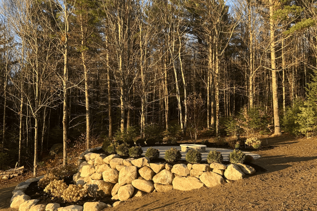 Services = hardscape = retaining walls section